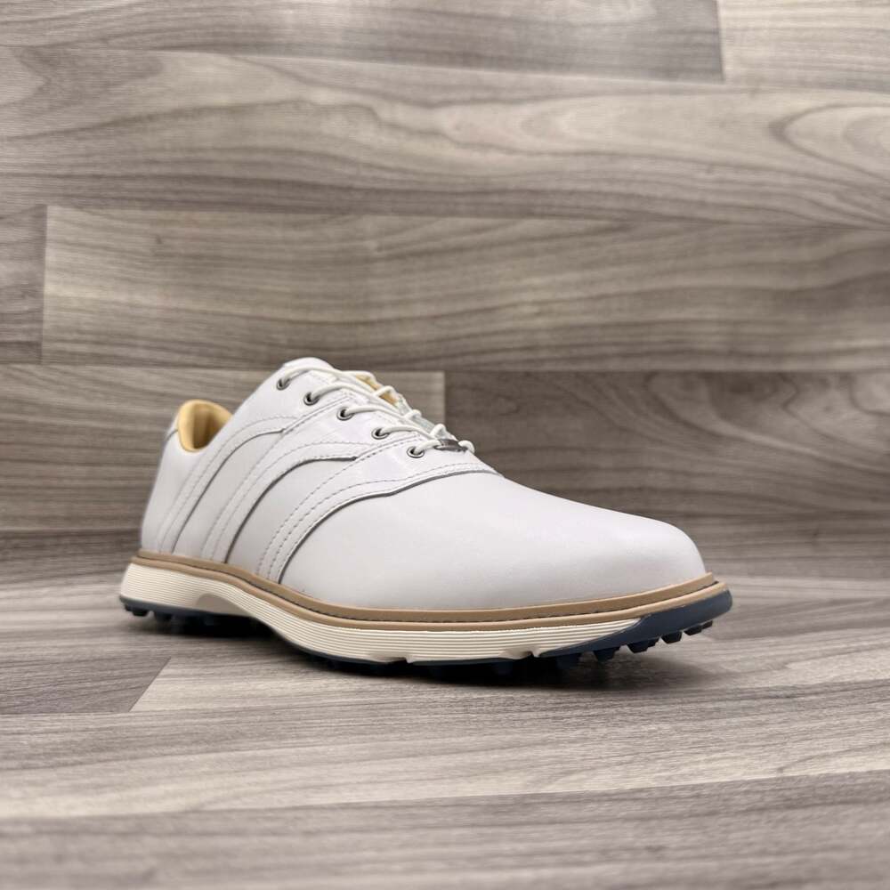 Adidas MC Z-Traxion NWOT Spikeless Golf Shoe White Preloved Ink